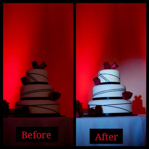 Wedding Cake Spotlight.