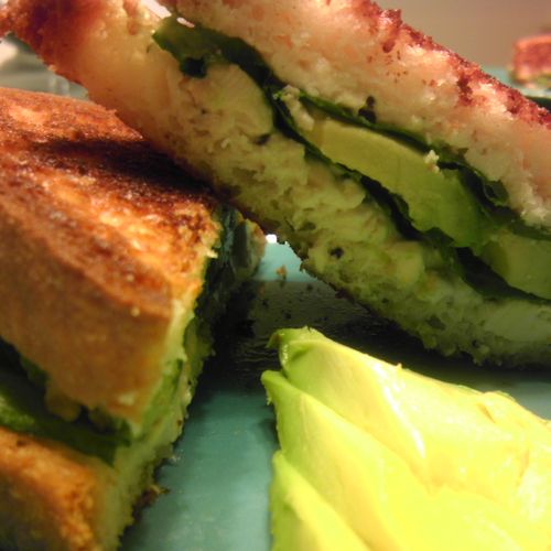 Green goddess sandwich