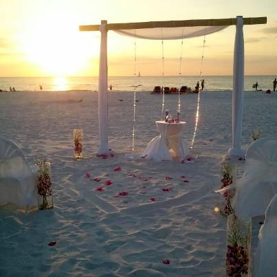 Beautiful Beach Weddings in Florida by Cherished C
