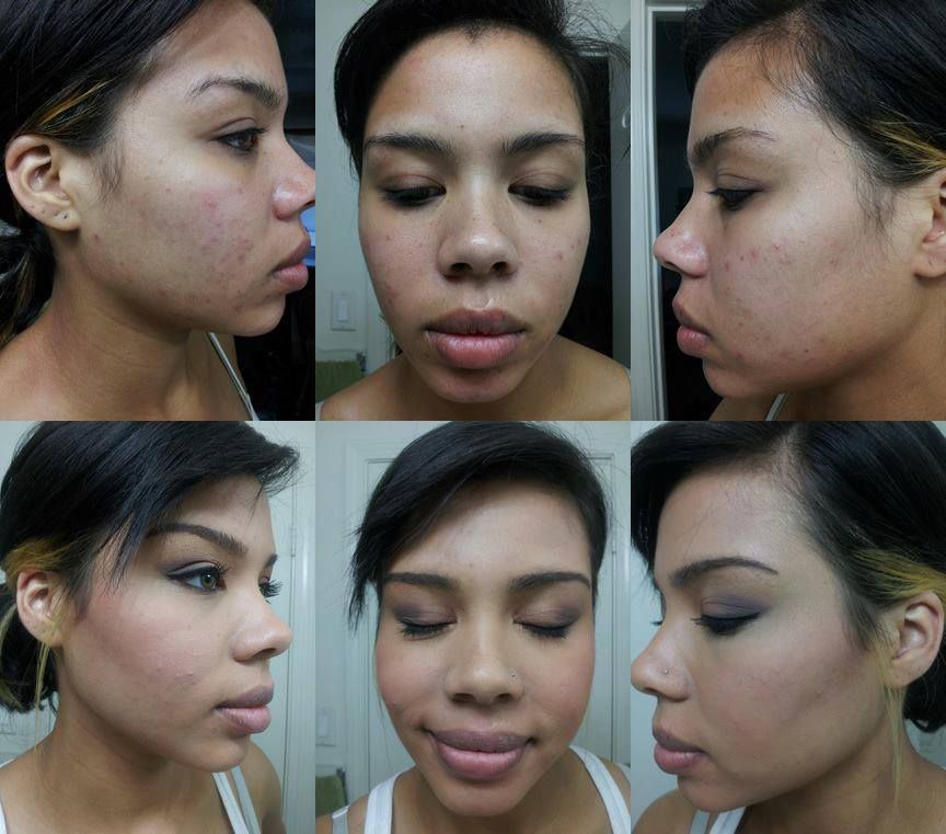 Airbrush Before and after