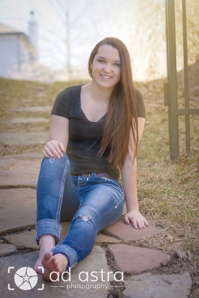 Senior session in Lawrence, KS.