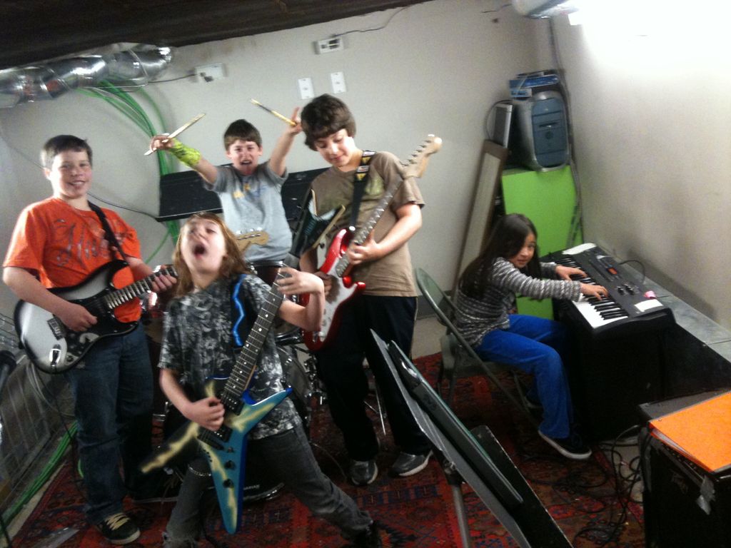 Student band.  Crazy Gravity.