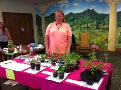 I gave an herb talk at Westbank Library - June, 20