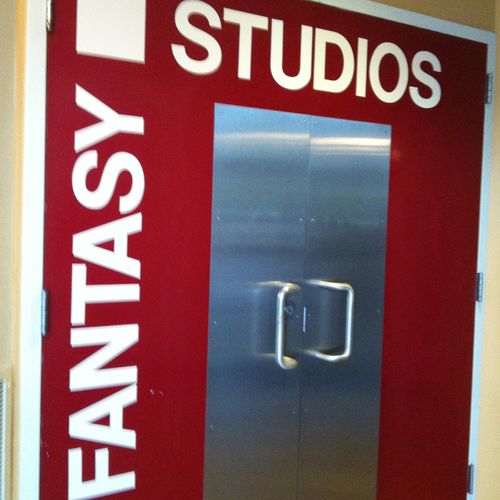 One of the more famous recording studios...fantasy