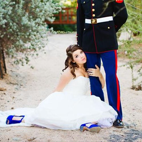 Military weddings officiated with a discount! $20 