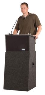 Portable lecterns to make any lecture or sermon he