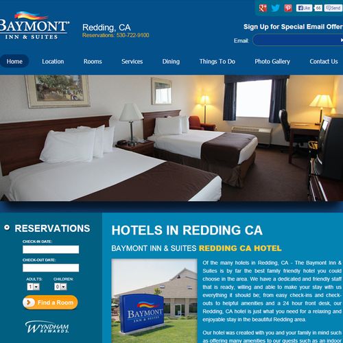 Baymont Inn & Suites in Redding, CA