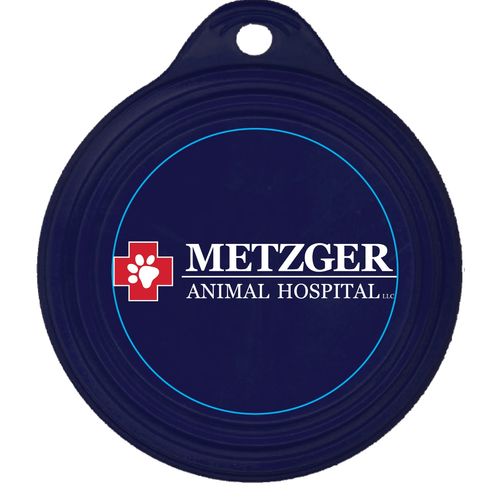 Pet food can covers for veterinary hospital