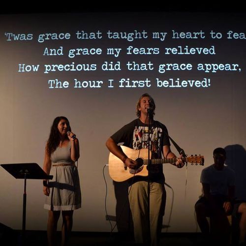 Here is me performing at InterVarsity Christian Fe
