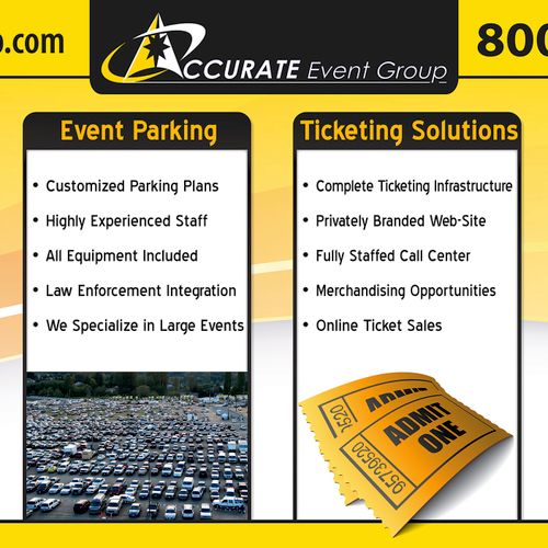 Accurate Events Promotional Banner
