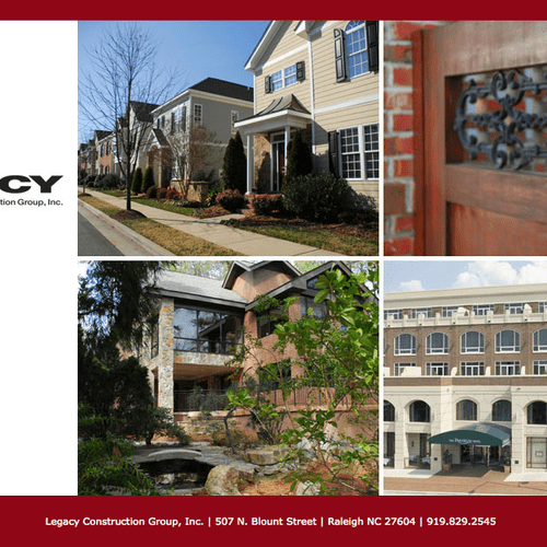 Legacy Homes website design and video production