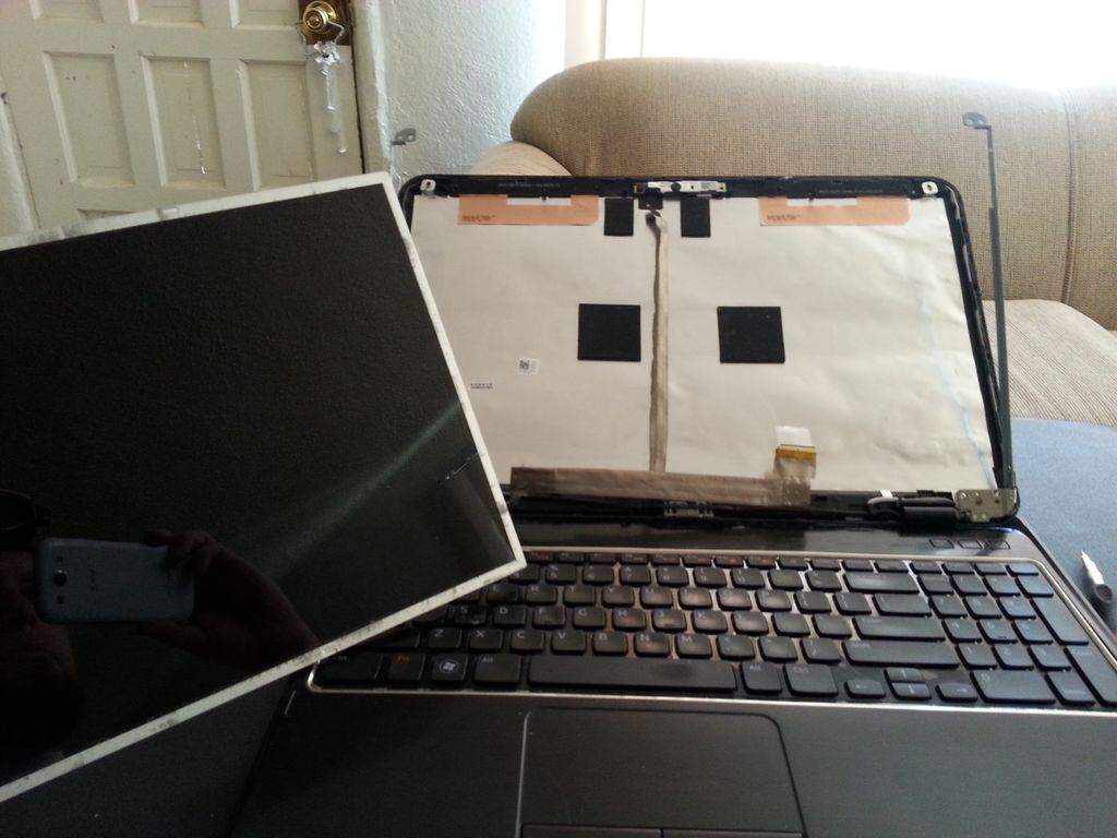 The monitor has been removed.