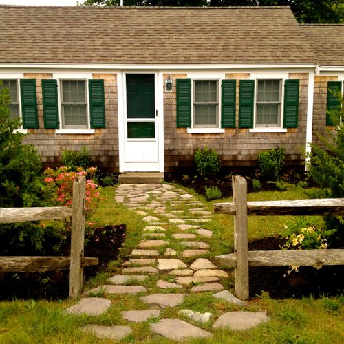 Chatham, Massachusetts native cottage style garden