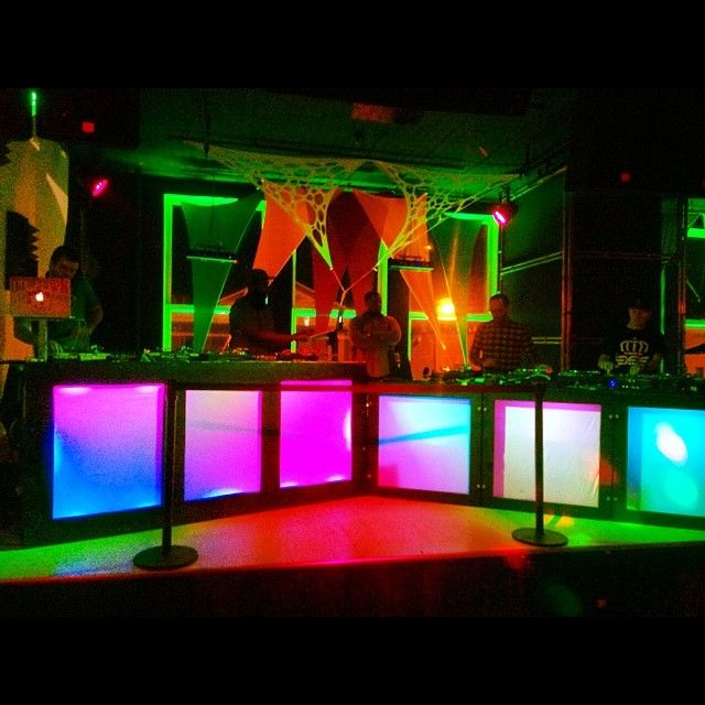 A few of the Basement Sound System crew at Roxys i