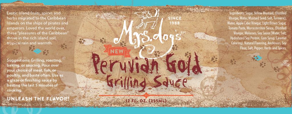 Mrs. Dog's - label design