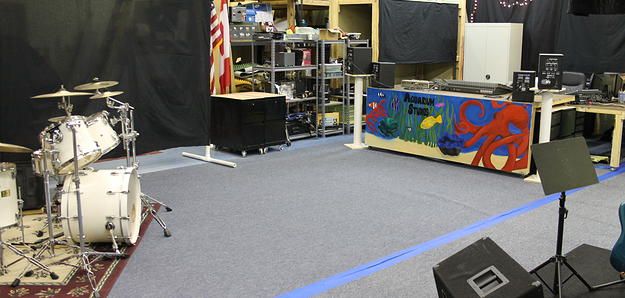 Aquarium's Live Recording Space