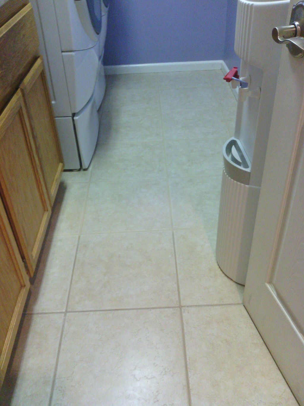 Changing the grout color, changes the look of the 