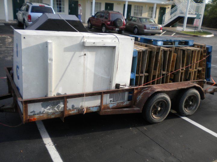 One of our first trash hauls!