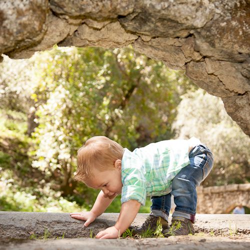 A Determined Toddler, Alum Rock Park