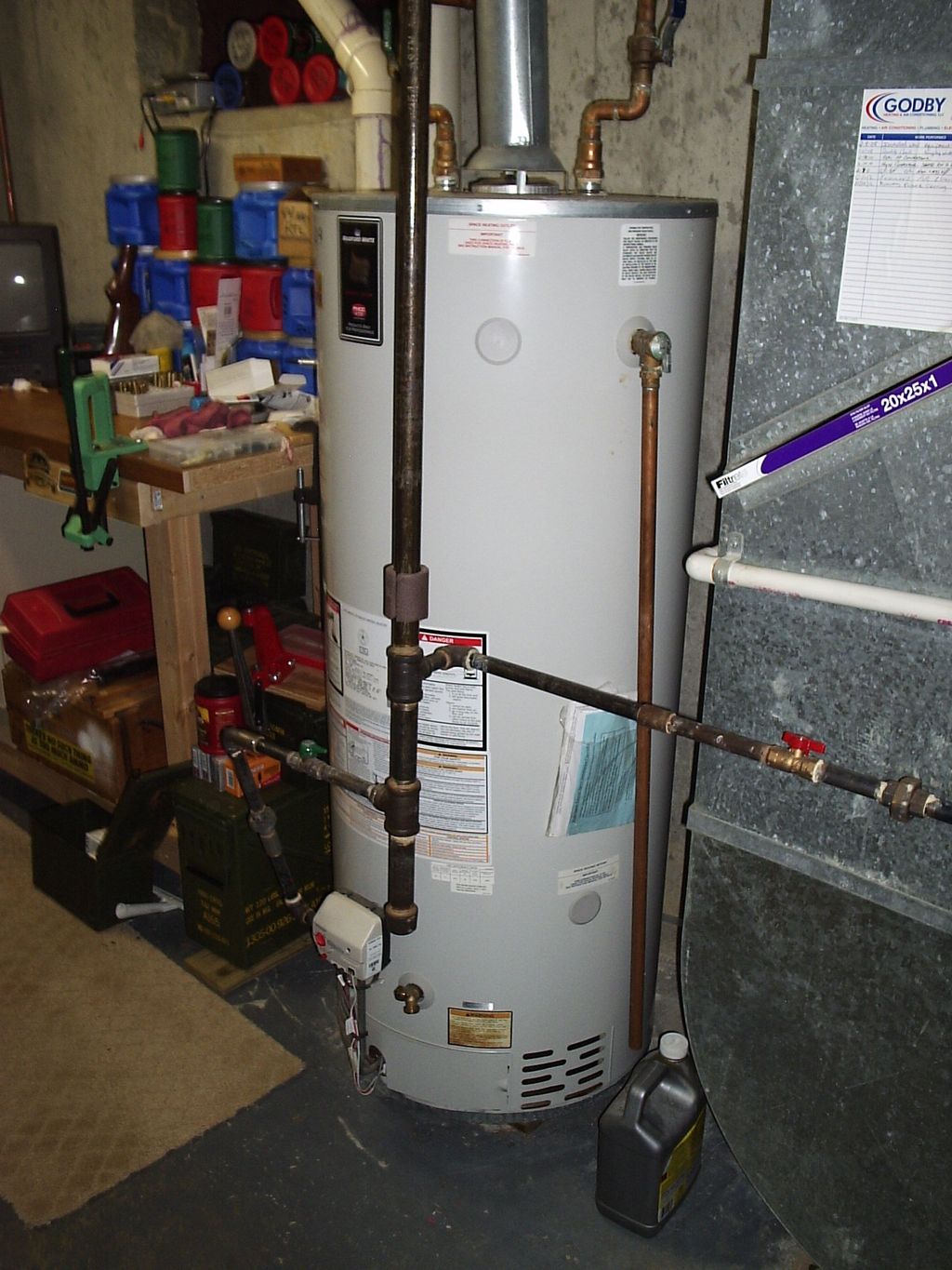 Installed new waterheater