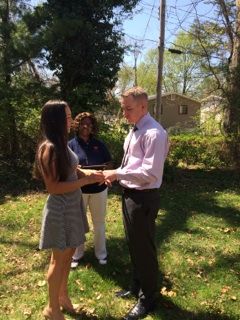 During the Wedding Vows