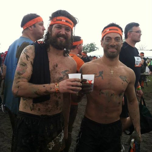 Trained my buddy, Rich, and ran the Tough Mudder w