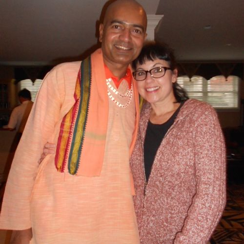Swami Mahesh and myself