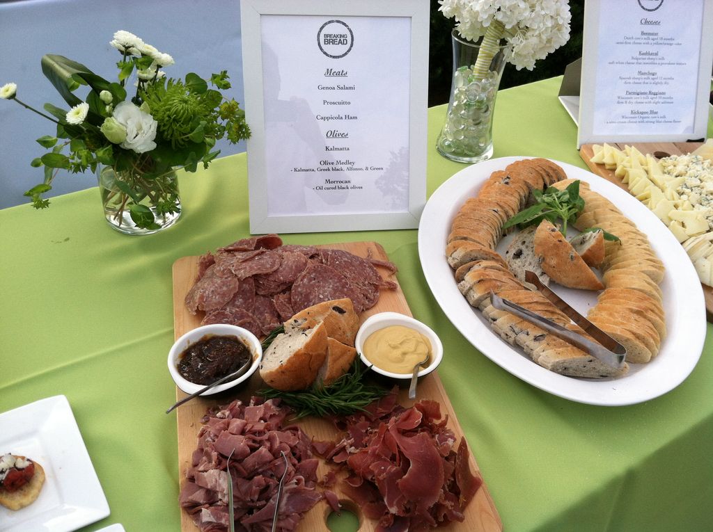 Charcuterie plate with Olive & Rosemary and Countr