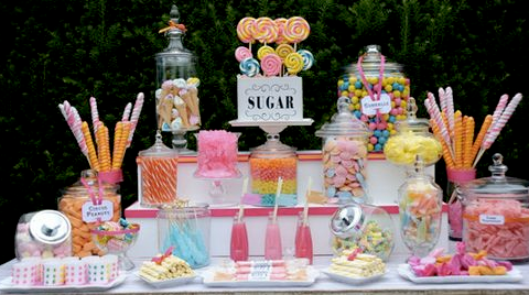 Candy Bar for Graduation Party