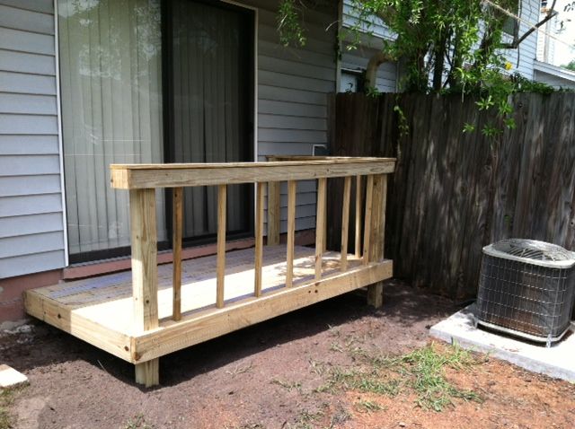 After. Small porch replacement project