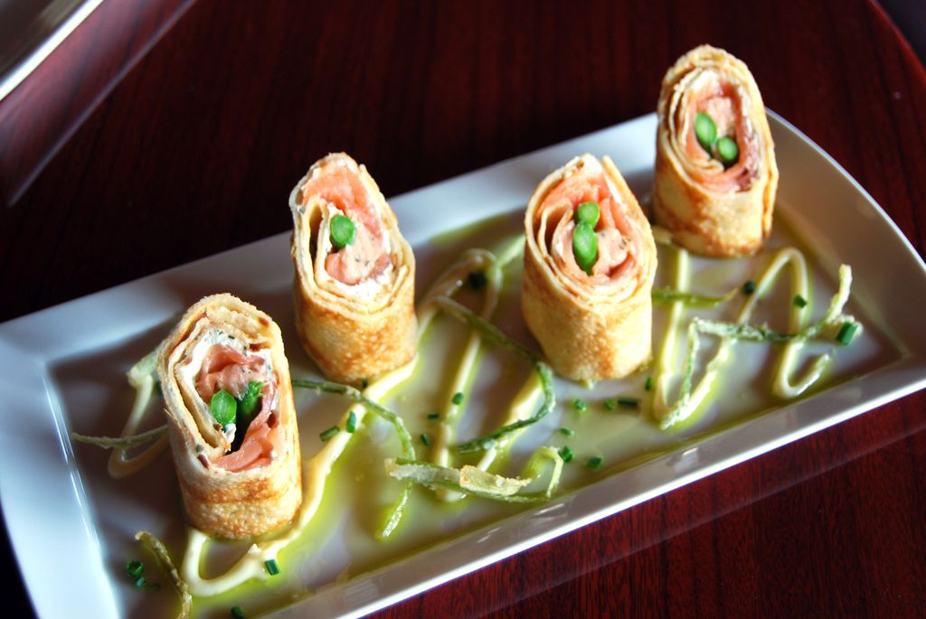 Smoked Salmon Crepe