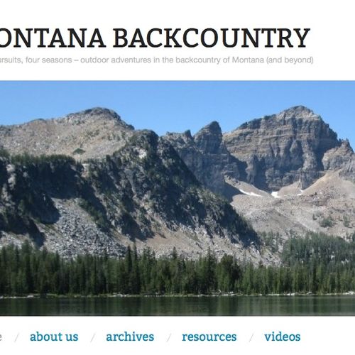 Web editor, contributing writer, Montana Backcount
