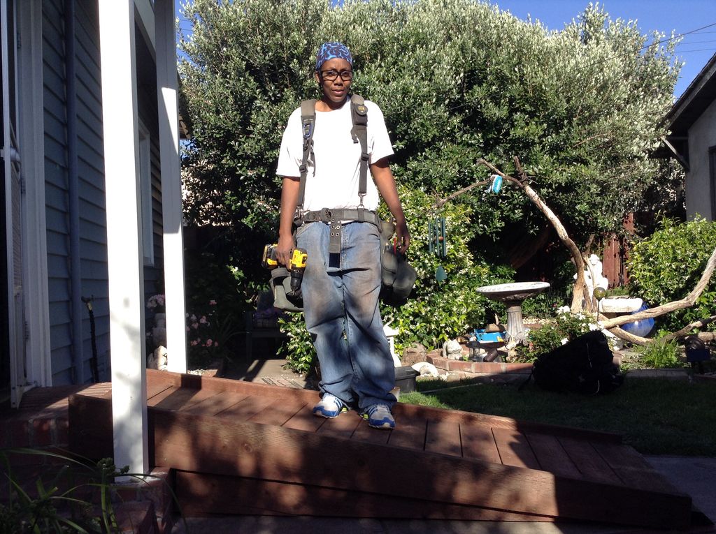 I built a handicap ramp, installed some interior s