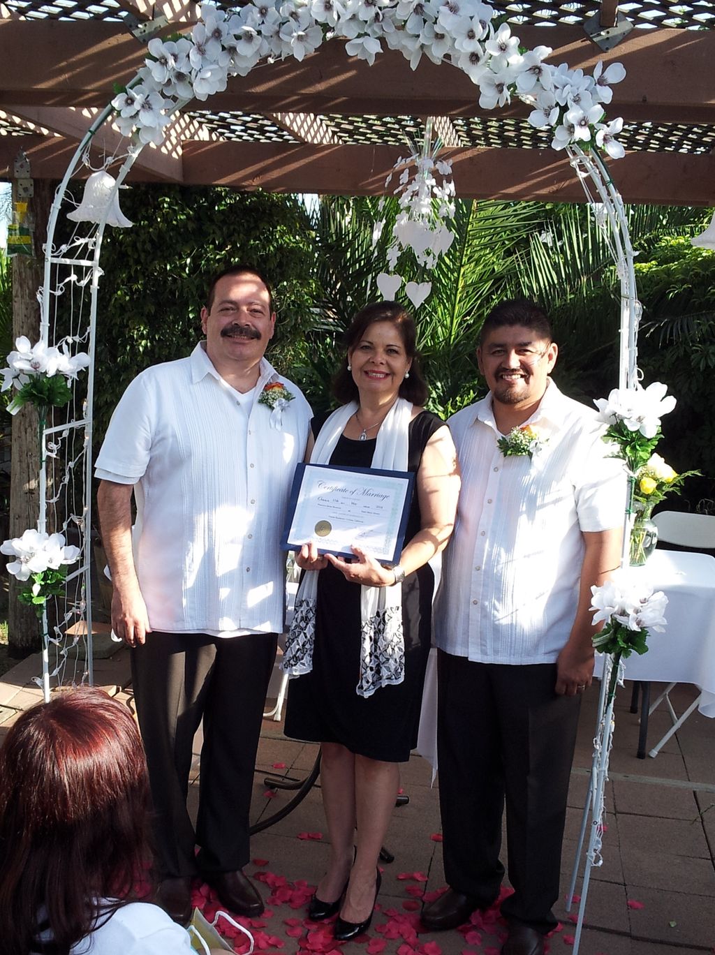 Cisco Y Saulo, Felicidades! 5-17-14.