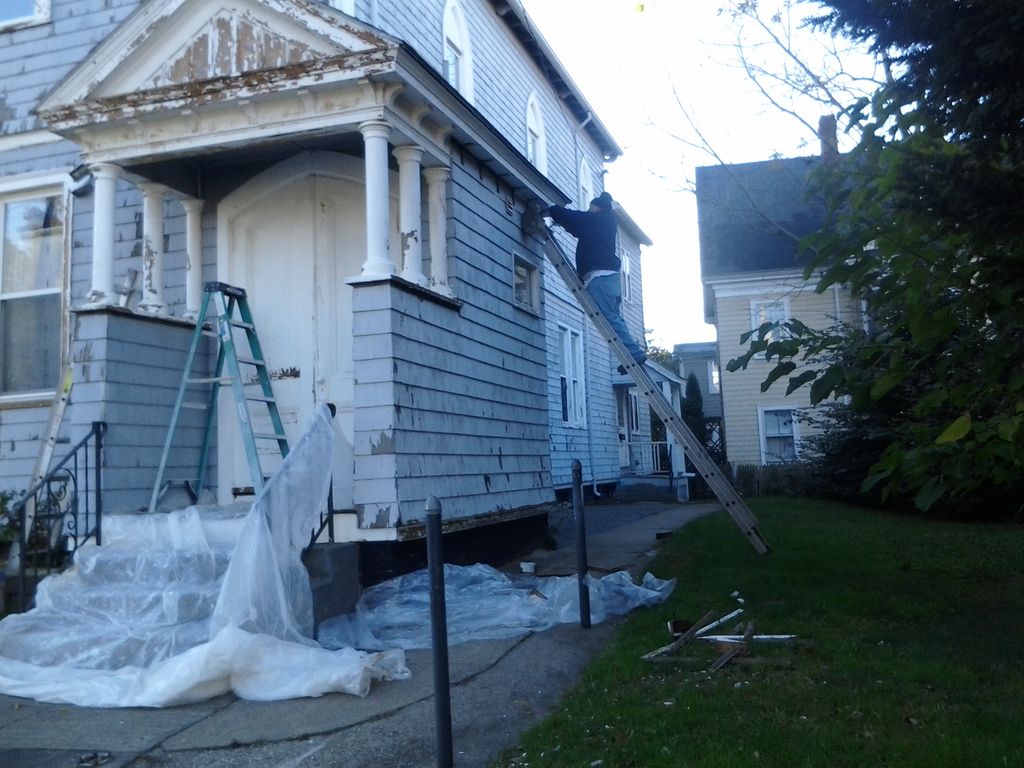 THIS IS AN OLD CHURCH IN MALDEN MA WE RESTORED THE