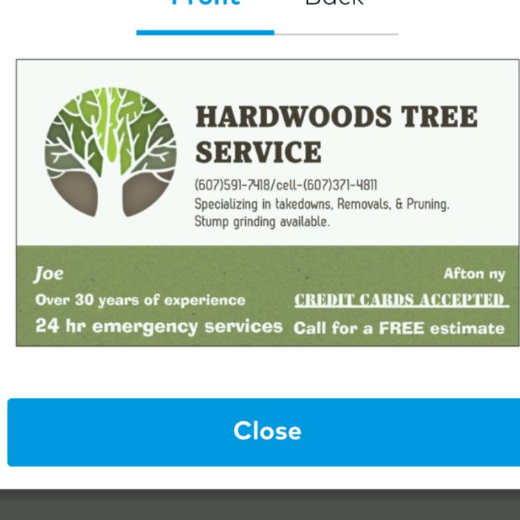 Hardwoods Tree Service