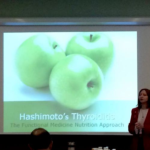 Presenting on Thyroid Issues to the Palm Beach Die