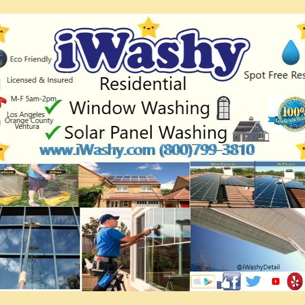 iWashy Window & Solar Panel Cleaning