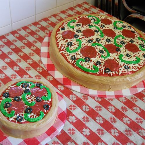 Pizza Decorated Cakes