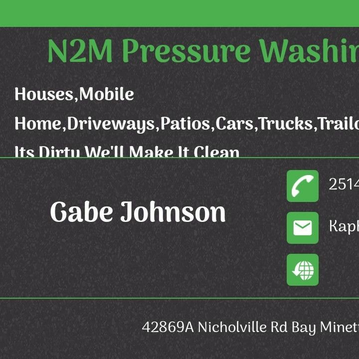 N2M Pressure Wash Lawn & Detailing Services