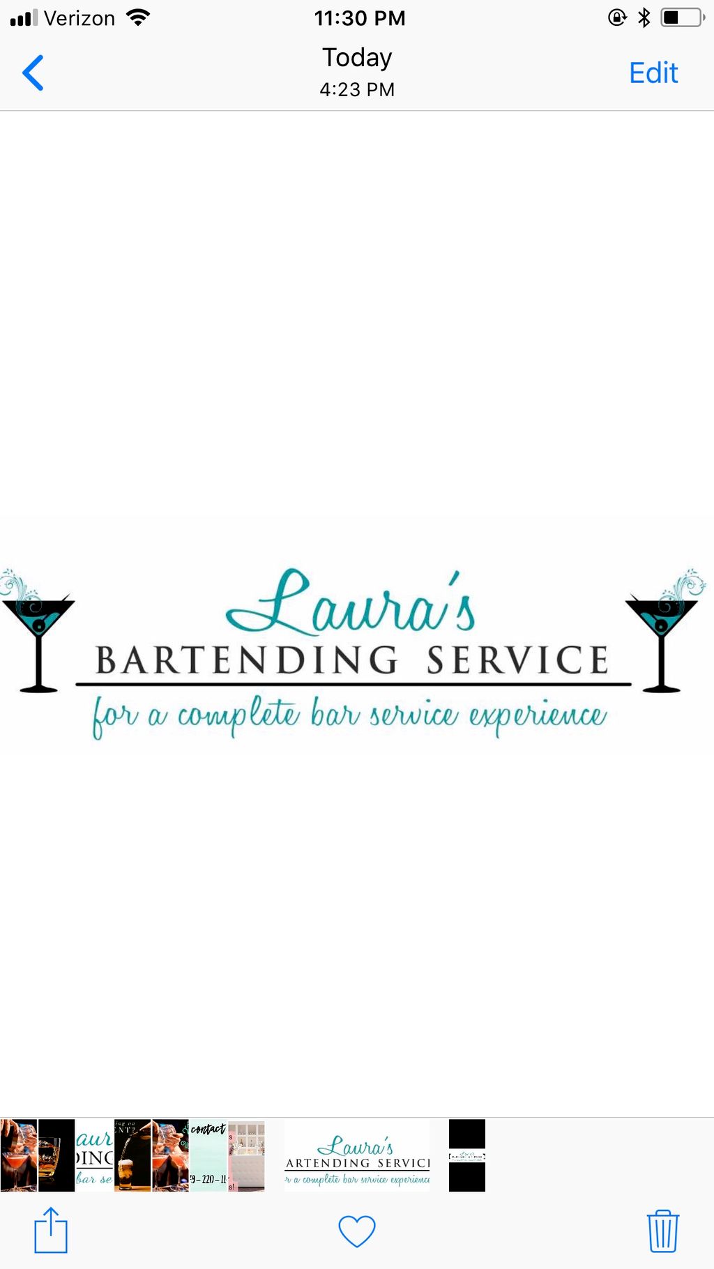 Laura’s Bartending Services