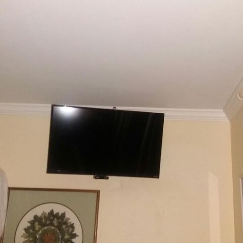 Install Flatscreen TV on wall