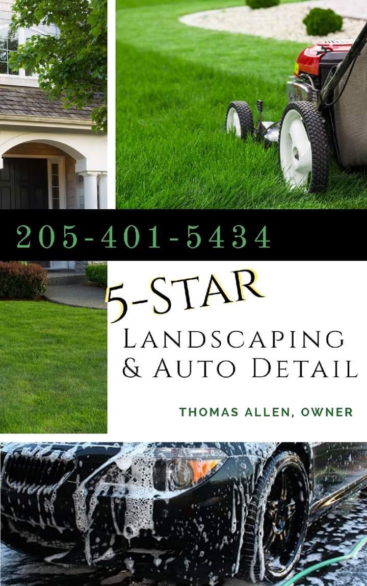 5 Star Landscaping And Auto Detail