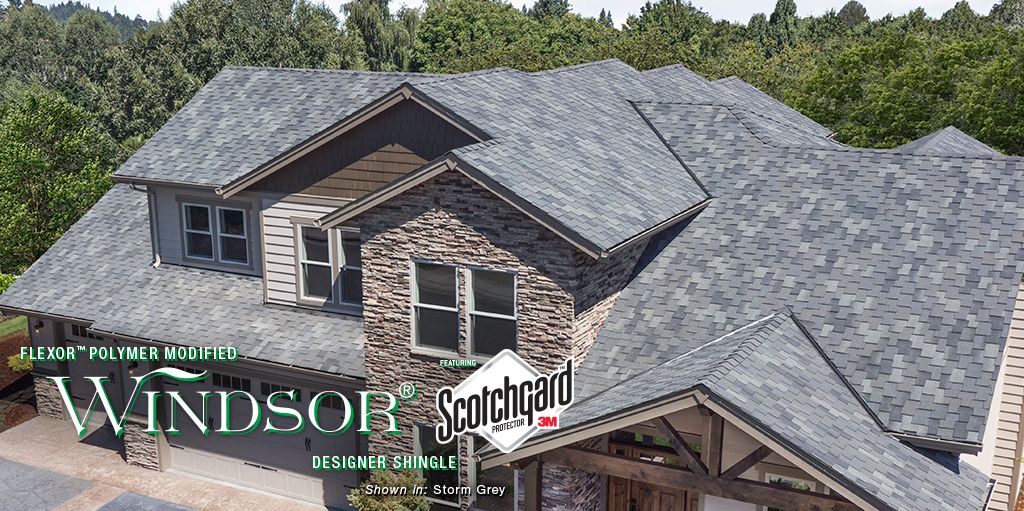 Malarkey Windsor Shingle - Storm Gray Color.