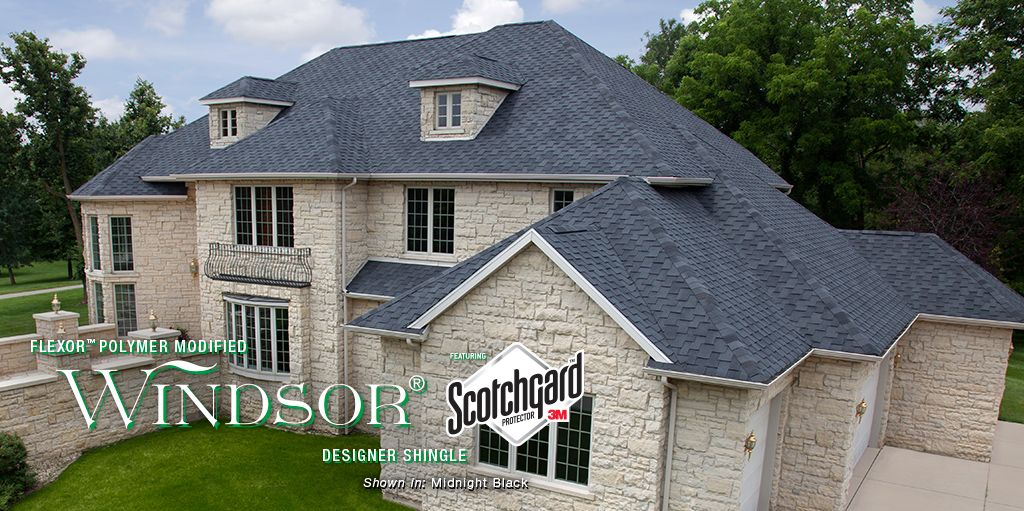 Malarkey Windsor Shingle - Midnight Black Color