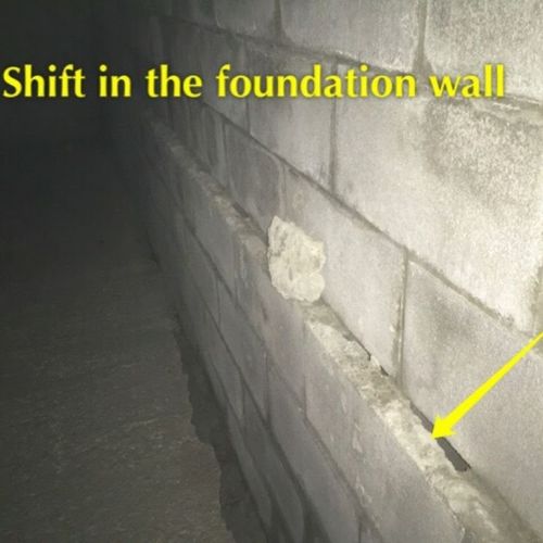 Foundation Wall Shift