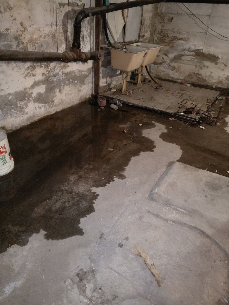 Moisture in Foundation