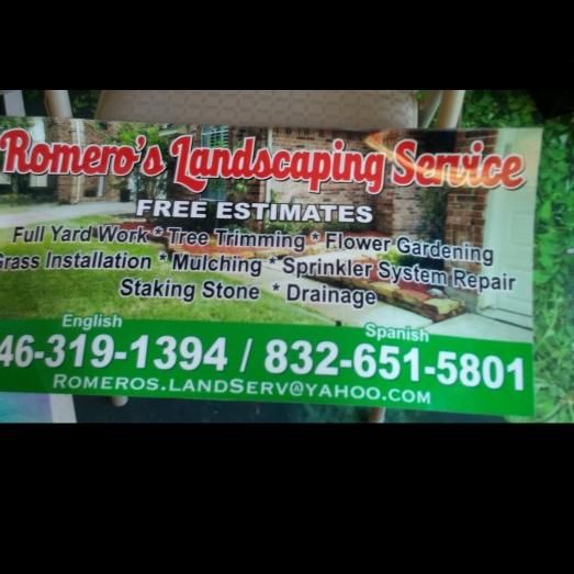 Romero's landscaping service