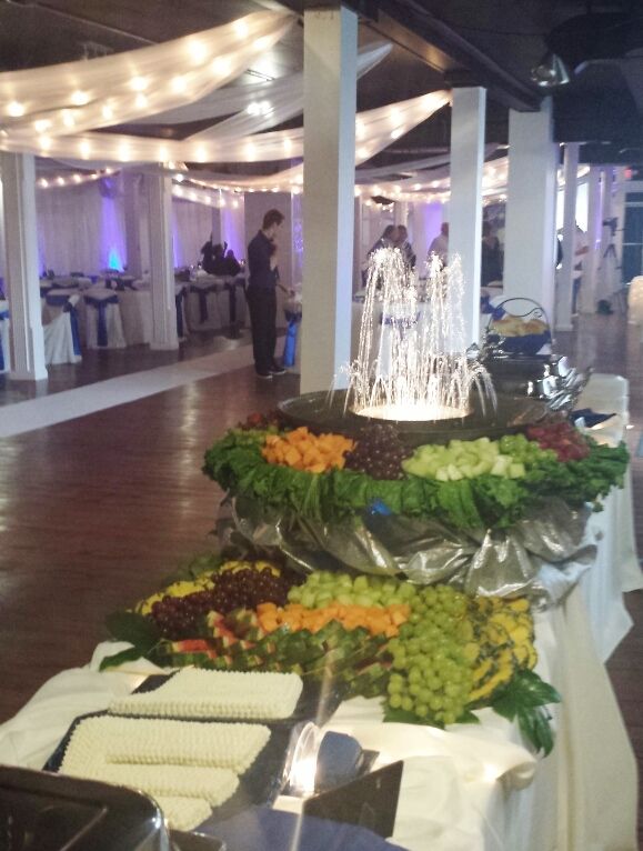 Garden Fountain Table Top Decor featuring a Season