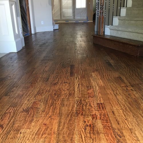 We can remove and install any type of flooring you